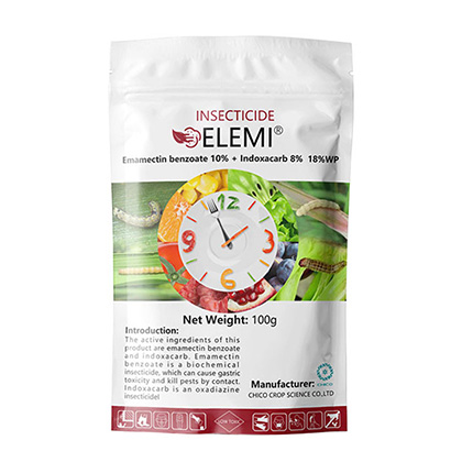 ELEMI®Emamectin benzoat 10% + Indoxacarb 8% 18% WP Insektizid